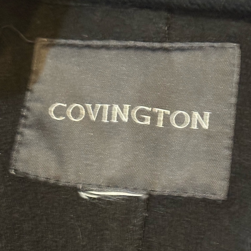 Covington Stylish Hooded Belted Coat - Picture 5 of 6